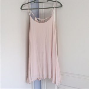 Daisy Pink Blush  dress mini sz L